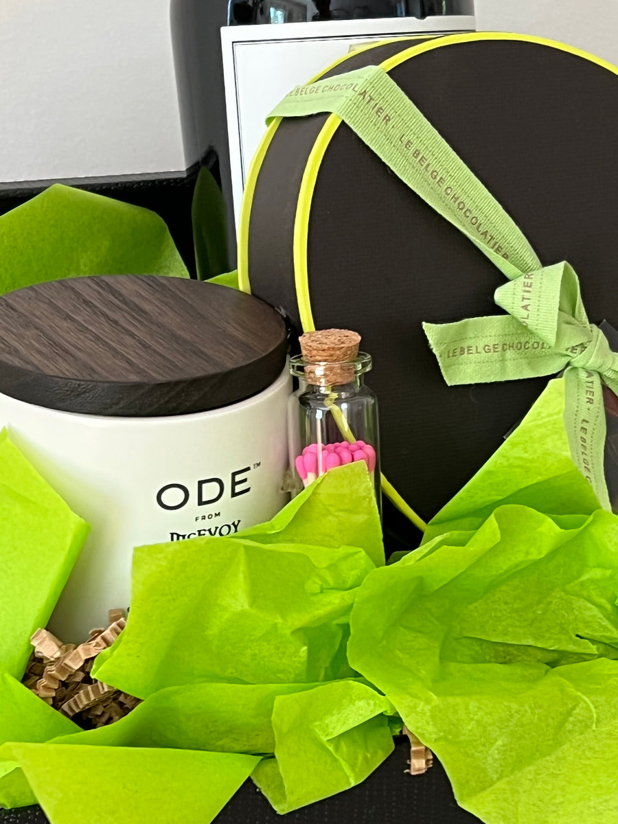 Wine and Chocolate Basket The Gifted Basket San Francisco