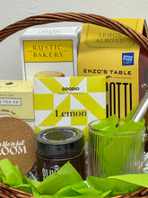 Lemon and light gift basket