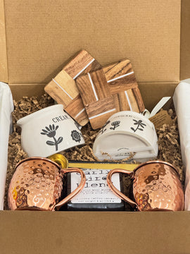 Copper & Cream Coffee Gift Set