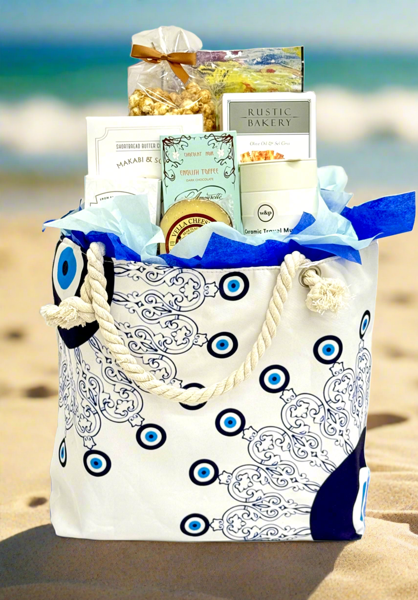 Gift Basket Tote Bag Basket The Connoisseur Gift Basket Tote