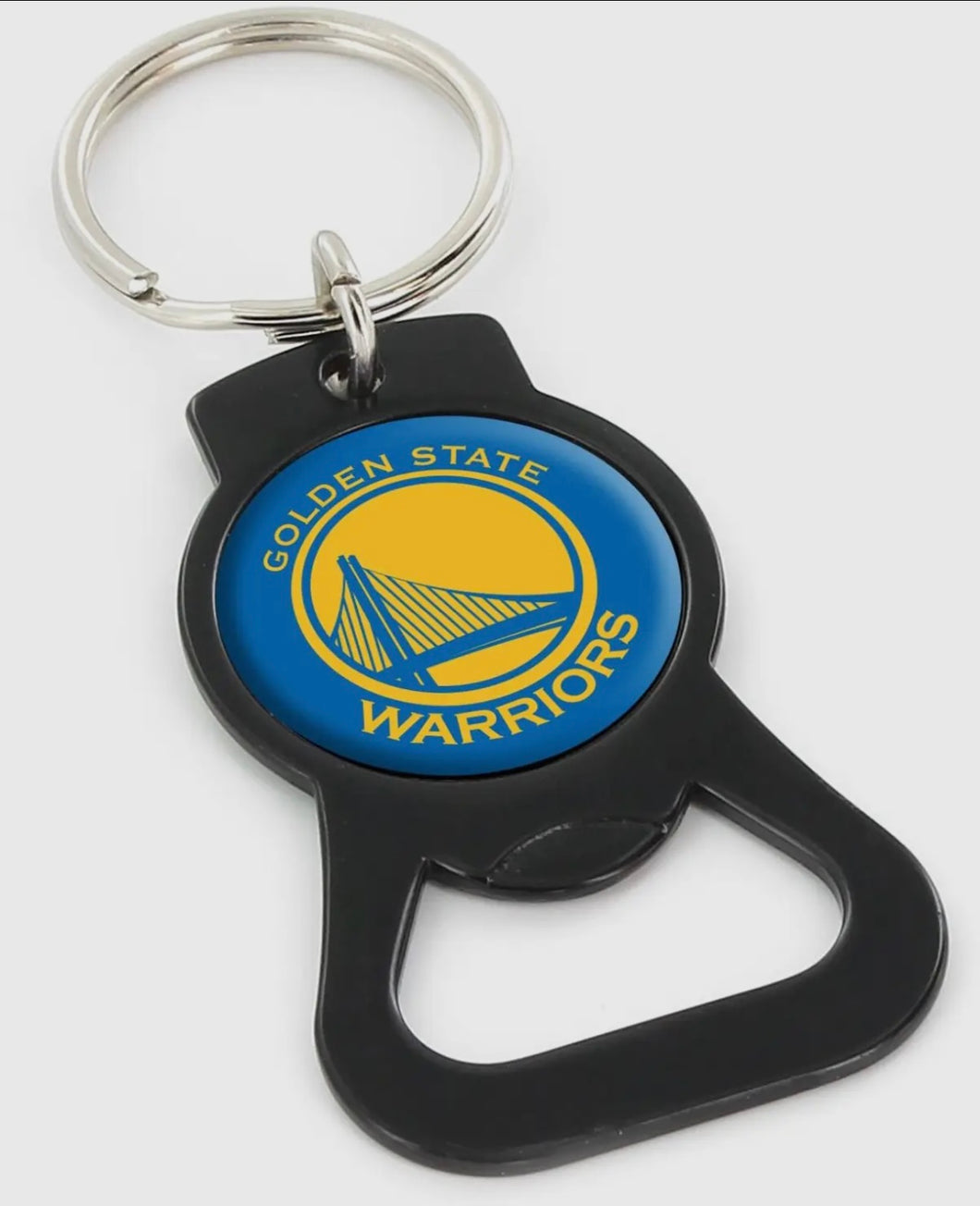 Nba Golden State Warriors Black Bottle
Opener Keychain