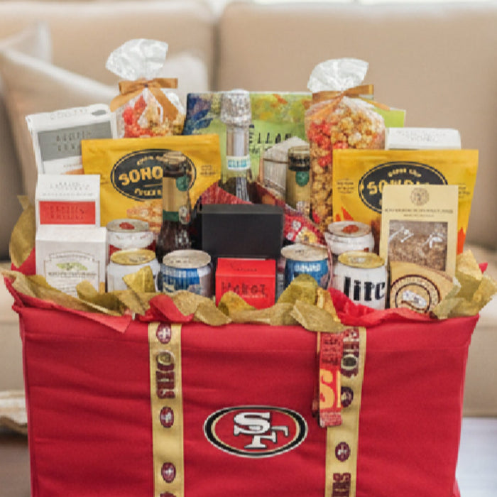 49ers Game Day Basket
