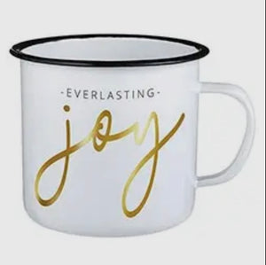 Joy Everlasting- Enamel Mug