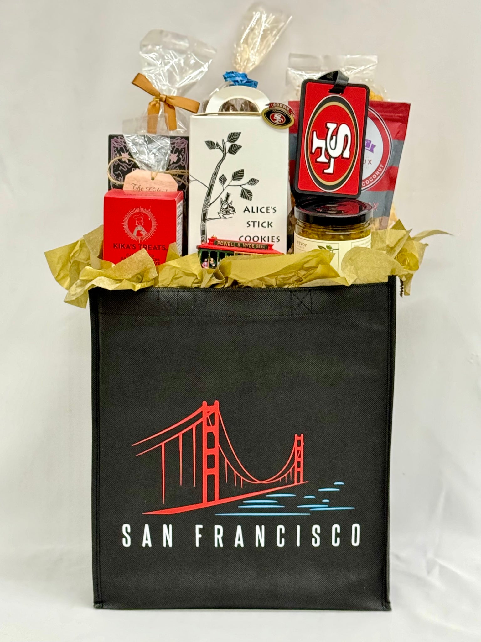 Golden Gate Bridge49ers The Gifted Basket San Francisco Golden Gate Bridge49ers The Gifted Basket San Francisco